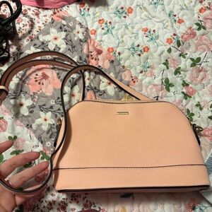 Elegant Peach Handbag